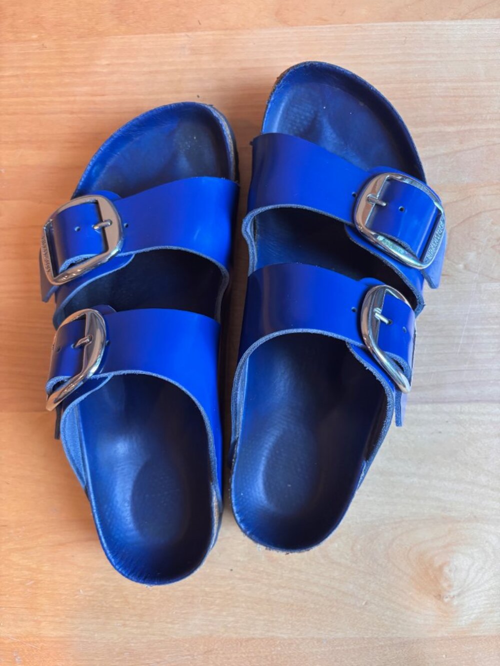 Birkenstock Arizona Big Buckle High-Shine Cobalt, EU 39 / US 8-8.5